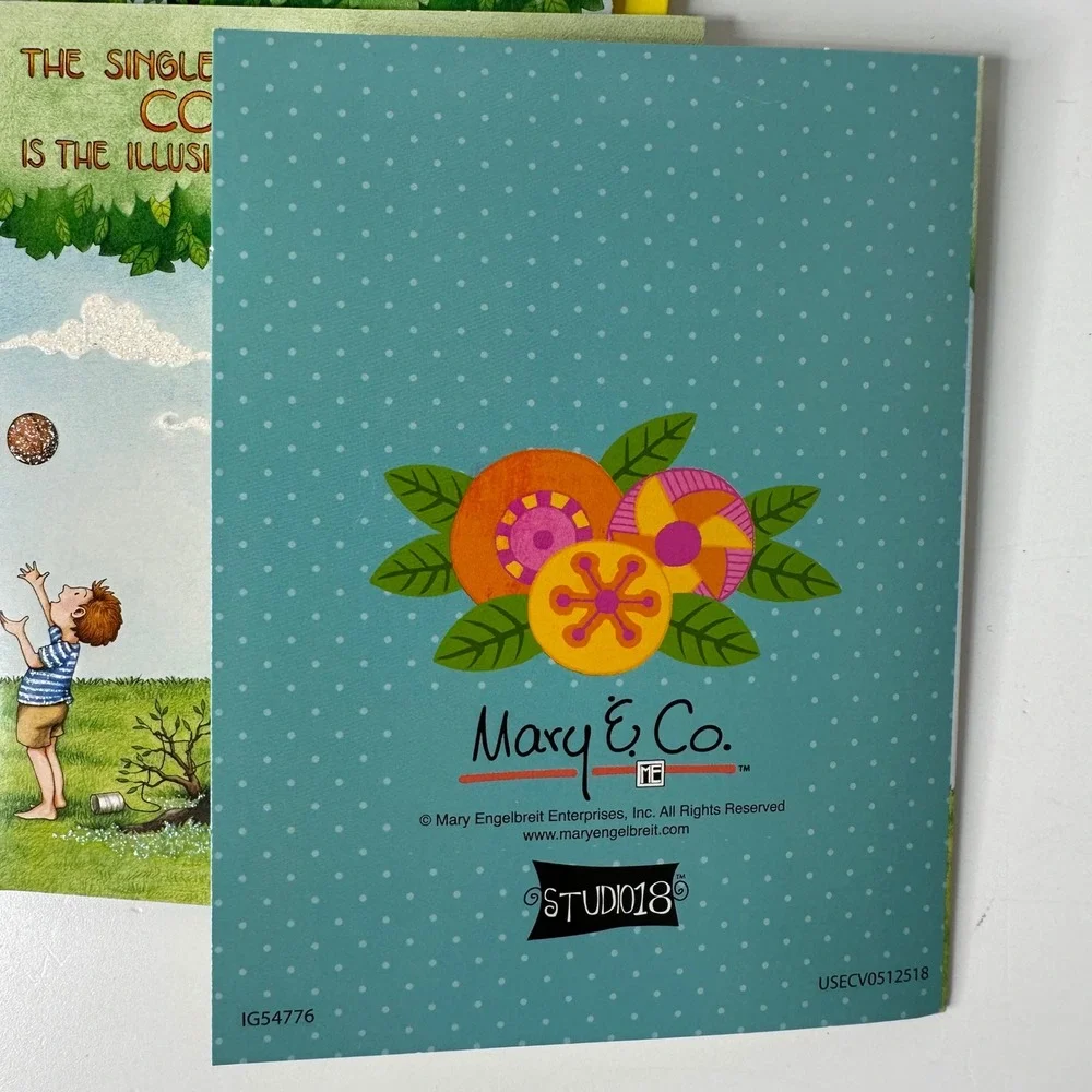 Mary Engelbreit Spring Craft Book & Communication Notecards Stationery Set